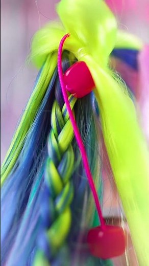 MEGAN ✨ VIP Girls Hair Academy 🌈 #shorts #kitoons #vippets #hairmakeover