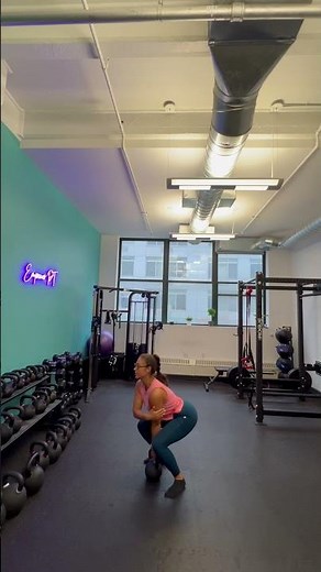 Two hand kettle bell dead clean (with explanation)