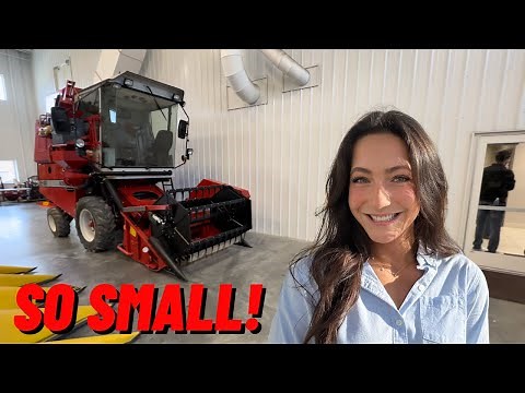 World’s Tallest Corn and Smallest Combine