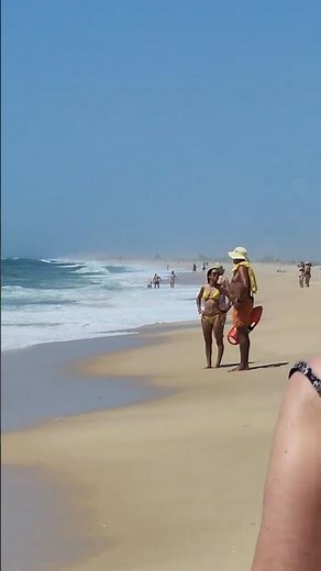 Tavira, Algarve, Portugal. Tavira Island. Golden Sand. Rough sea today!!! No crowds in May & June! 8