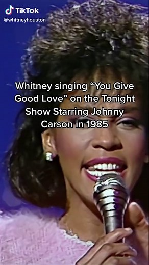 #whitneyhouston #yougivegoodlove