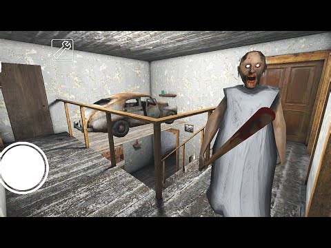Granny Game Horror Escape Gameplay | Car In Air Granny Custom Map Ep 24