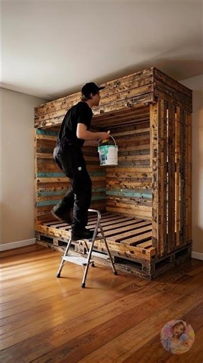🛠️ DIY Pallet Nook Dad Tips For Tired Parents 📚