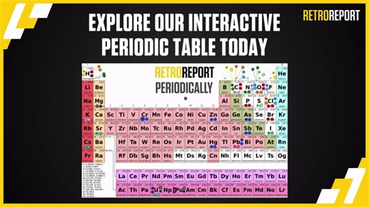🧪 INTERACTIVE PERIODIC TABLE: #Science teachers, check out our new interactive periodic table today, which connects Retro Report short docs to elements in the periodic table, complete with illustrations and explanations of relevant components. Learn more: https://retroreport.org/education-category/interactive-retro-report-periodically/ | Retro Report