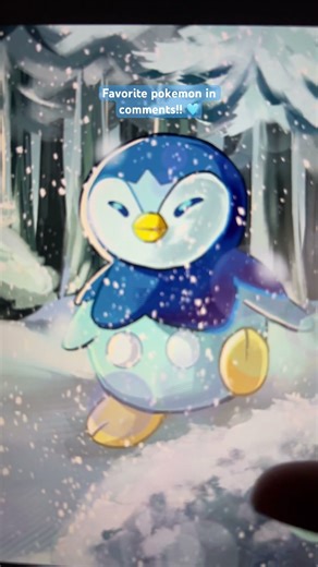 I love piplup #art #drawing #pokemon #anime #cute #request #animeart #fanart #digitalart #artist