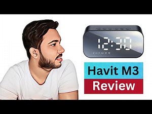 Unboxing Havit M3 Mirror Alarm Clock Bluetooth Speaker | Havit M3 Bluetooth Speaker Review 2023