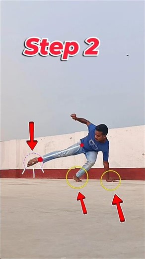 Front Sweep Kick Tutorial 🥋 Easy-Step by step (Safe Training) #shorts #martialarts #kicktutorial