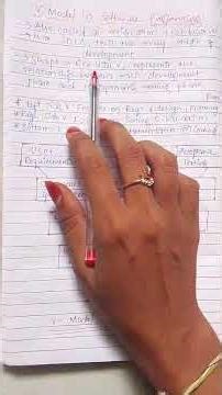 V Model in Software Engineering |