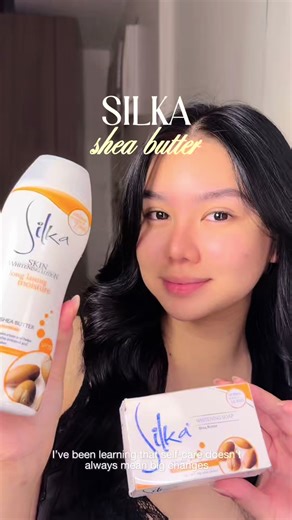 From anti-lotion girlie to total convert! 🤍 I finally found the one that isn’t sticky. One wash with this Silka Milk Lotion and my skin feels milky and glowy all day. ✨ #SkincredibleJourney #FeelSkincrediblewithSilka #silkaskincare