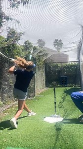 The tetherball analogy 樂 Keep the core flexed to initiate a tight turn in the swing. This helps create violence from within the center so you can explode out of it at contact and beyond. #TeamBlast #softball #softballtips #softballtools | Blast Softball | Facebook