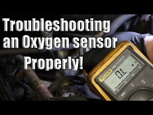 HOW TO TROUBLESHOOT AN OXYGEN SENSOR.......Properly