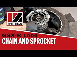 How to Change the Chain and Sprockets on a GSXR | GSX-R 1000 | Partzilla.com