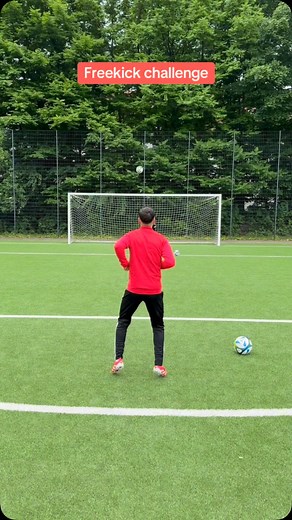3K views · 2.2K reactions | Freekick Challenge⚽️ #football #goalkeeper #reels #gk #viral #challenge | Mavlan Ismailov | Facebook