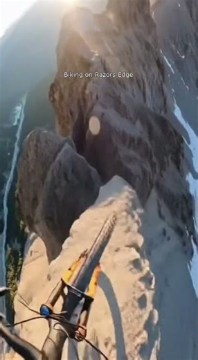 Mountain Biking On World’s Most Dangerous Cliff Trail