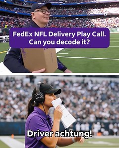 The NFL heads to Berlin this week, but they can’t play without a ball. Luckily, we’re on hand to deliver the goods! The only question is, what’s Marathon G? 🤔If you think you know, tell us in the comments! 👇 #FedExPlayCall #nfl | FedEx