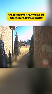 UPS Driver Delighted by Free Snacks 📦🍪 | Best Show LosAngeles