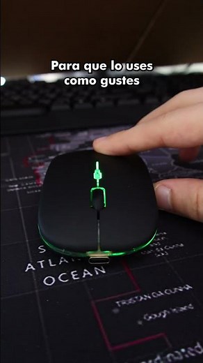 Mouse RGB Inalámbrico LED