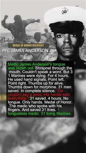 1 Tongue-Ripped-Out Medic Saved 31 Men Using Only Hand Signals | Military History Talks