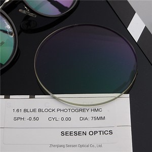 [Hot Item] High Quality Optical Lens Made in China 1.61 Blue Cut Photochromic Resin Lens Manufacturers