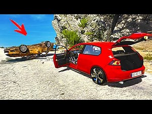 TURNED OVER AND FELL OFF THE CLIFFE - ACCIDENT