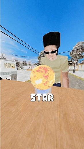 They created a star inside a glass of water 🌟