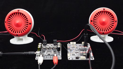 如何使用蓝牙/USB转模拟/光纤/同轴接收解码板BEB1连接2x30W TPA3118功放板，实现蓝牙功能，多种输出格式可选，想升级老式音箱/功放的小伙伴不要错