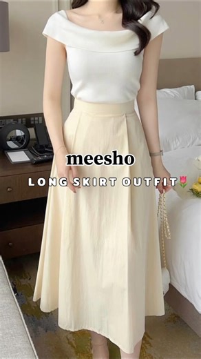 Beautiful Long Skirt Looks That Feel Classy, Feminine & Stylish
