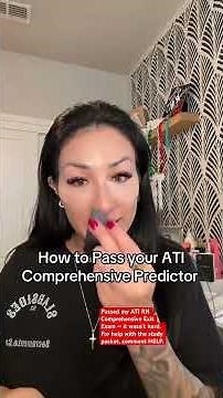 How to pass your ATI RN Comprehensive Predictor Exit & Retake Exam with NGN
