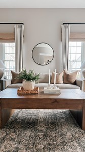 2.2K views · 395 reactions | Winter living room inspo! I’m loving how light and fresh it feels after taking down the Christmas decor in here. I kept some of my winter greenery out and added in some neutral pillows and accessories. What’s your favorite winter decor must have? Comment SHOP for a link to room sources! #livingroomdecor #neutraldecor #minimaldecor #organicmodern #winterstyling | at_home_with_britt | Facebook