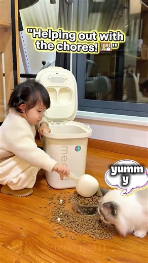 Best Friend Forever! 🍼🐈 #baby #cat #shorts #shortvideo