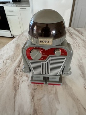 Steepletone Robot AM radio 1970's WORKS! | eBay