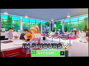 The best Mid game layout in my restaurant (10-100M per hour!)