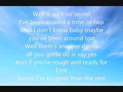 bruce springsteen tougher than the rest lyrics