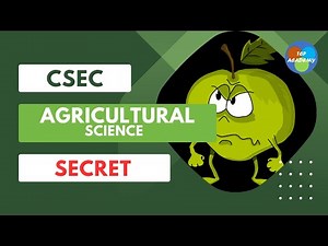 CSEC Agricultural Science Paper 2 Secrets
