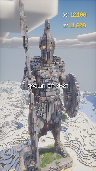 Building at 2b2t spawn
