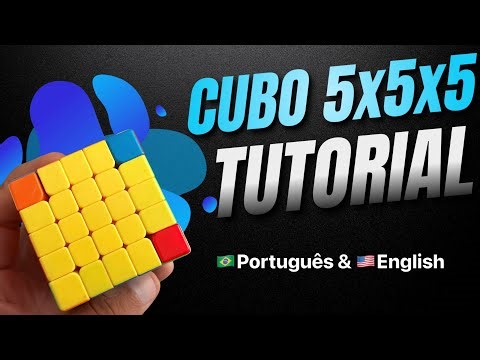 Como Resolver o Cubo Mágico 5x5x5 com o Método de Redução