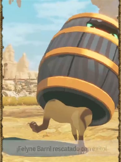 ¿Te cuesta derrotar a los Felyne en Barril en Monster Hunter Stories 3? 🐾 En este Short te traigo una guía rápida y fácil para que no se te escapen y consigas toda esa experiencia extra. Kora es la clave! #monsterhunter #monsterhunterstories3