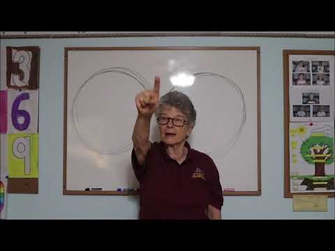 Brain Gym Opening Exercises: Week 12 Day 1 - Lazy Eights