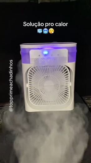 Top Prime Achadinhos | 🚨 O CALOR NÃO PERDOA… MAS ESSE ACHADINHO SALVA! ❄️🔥 Você sofre com calor no quarto, escritório ou home office? 😩 Esse Mini Ar Condicionado... | Instagram