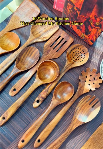 Affordable Wooden Utensil Set for Every Kitchen
