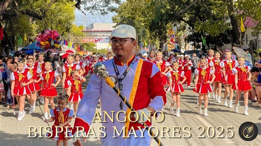El Nuno 7 Marching Band- Angono | Angono Bisperas Mayores 2025 - Marching Band Parade | Angel Of Music PH