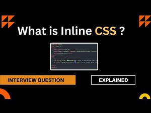 What is Inline CSS | CSS Tutorials | Explained in Hindi | Types of CSS |