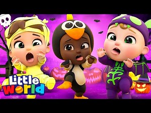 Halloween Dress Up Song (Costume Party) | Kids Songs & Nursery Rhymes by Little World