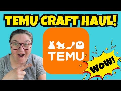 Temu Craft Haul + DIY Projects | Are These Worth Buying?