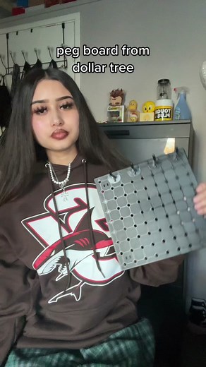 good for jewelry😋 #pegboard #dollartree