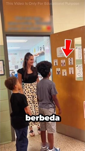 Rutinitas Pagi Guru Ini Bikin Semua Murid Senang… Sampai Satu Anak Melakukan Ini