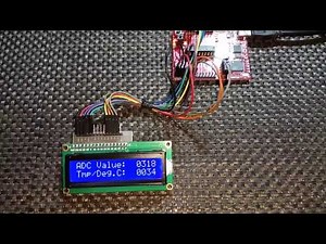 TI MSP430G2xx ADC10 Internal Temperature Sensor with ADC10 Interrupt Example
