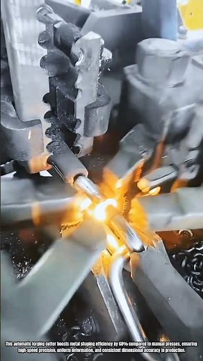 Best Innovation Machine: Way to Automatic Metal Forging Cutter for 480 Precision Rod Pieces per Hour