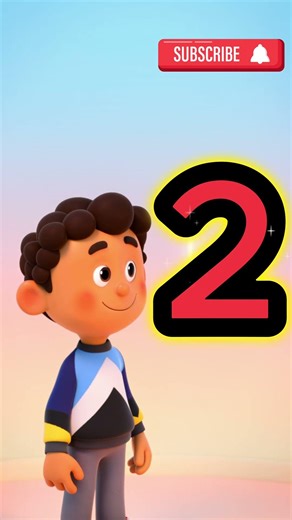 Learn Number 2| Counting for Toddlers | Baby Learning #cartoon #babytv