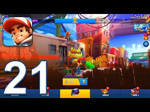Subway Surfers City - Gameplay Walkthrough Part 21 - New Update (iOS, Android)